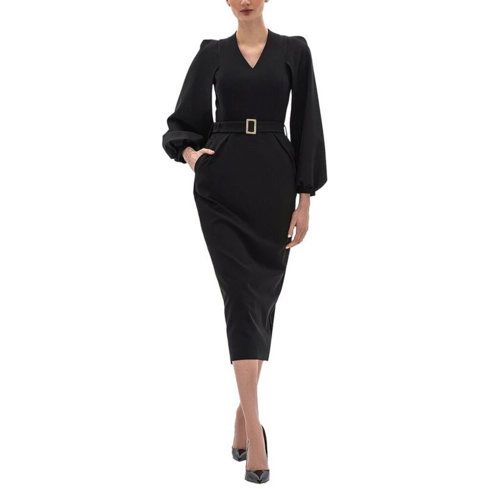 Bgl Womens Midi Dress, Black